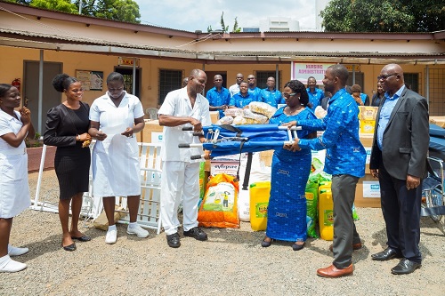 GIBA Donates To Accra Psychiatric Hospital
