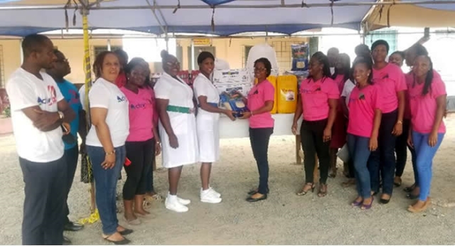 Activa Ladies donate food items to Accra Psychiatric Hospital