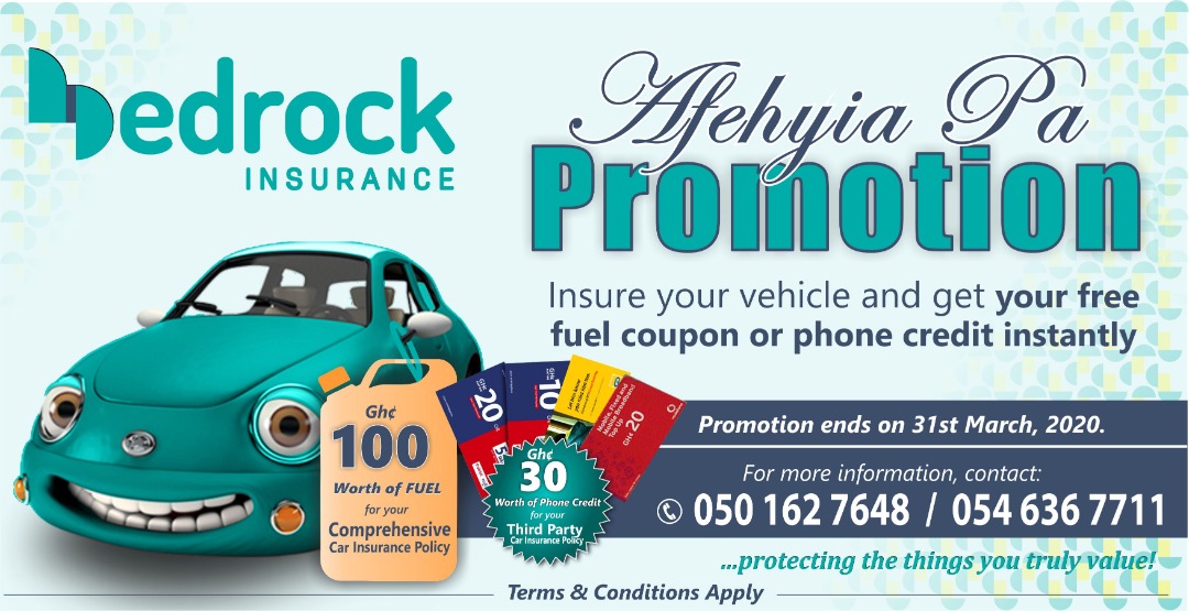 Afehyia Pa Promotion. Insure your vehicle with us and get a gift