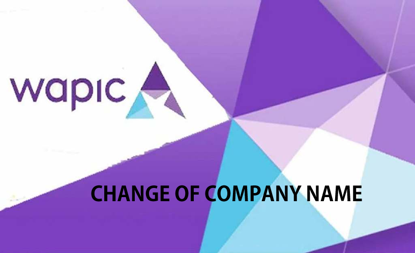 WAPIC Insurance: Change Of Company Name