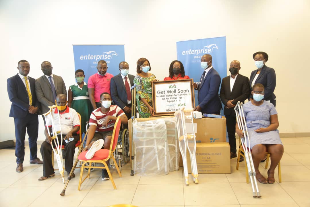 Enterprise Insurance Donates to the Accident Victims Support Foundation (AVSF)