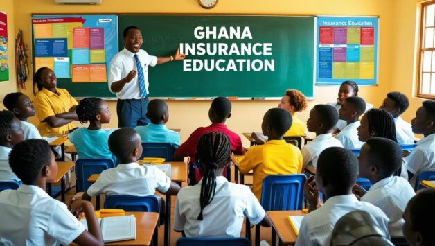 Bringing insurance education to classrooms in Ghana